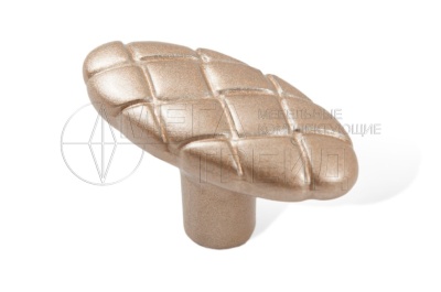 Мебельная ручка кнопка RC506RCHMP.1 Розовое шампанское