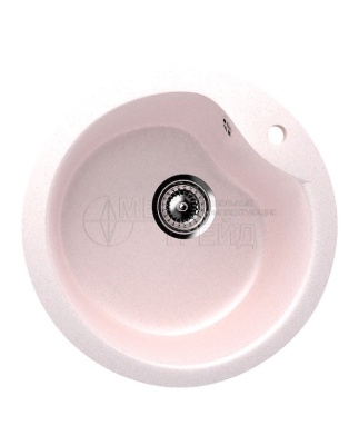 Каменная мойка ES-12-311 светло-розовый EcoStone