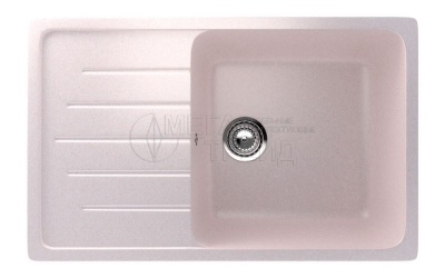 Каменная мойка ES-19-311 светло-розовый EcoStone