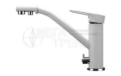 Кухонный смеситель 05-341 молочный EcoStone