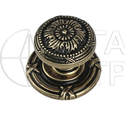 Ручка меб. кнопка RC061AB.5 (20) БОЯРД