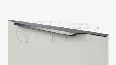 Ручка торцевая AL RT111BL.1/448/500 (20),черный матовый БОЯРД