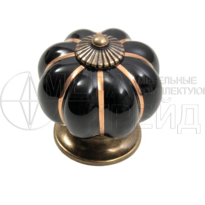 Мебельная ручка POLLY RC055AB.3/BL17 (40) БОЯРД