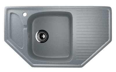 Каменная мойка ES-24-309 темно-серый EcoStone