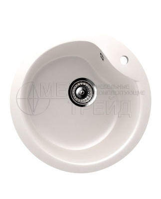 Каменная мойка ES-12-331 белый EcoStone