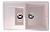 Каменная мойка ES-22-311 светло-розовый EcoStone, 