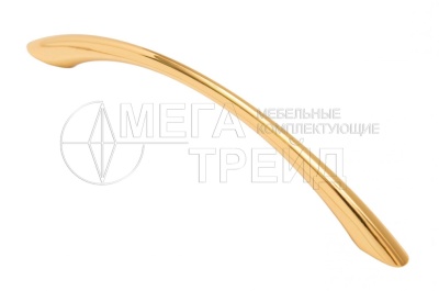 Мебельная ручка RS028GP.3/96 (50) золото 96мм
