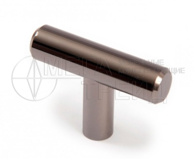 Мебельная ручка кнопка RC200BN.5 (40) Чёрный никель БОЯРД