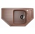Каменная мойка ES-24-307 терракотовый EcoStone, 
