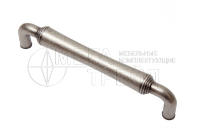 Мебельная ручка RS446BAZ.4/128 черн.старин.цинк БОЯРД