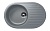 Каменная мойка ES-16-309 темно-серый EcoStone, ECOlogy STONE