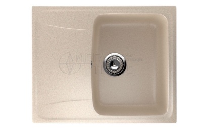 Каменная мойка ES-26-328 бежевый EcoStone