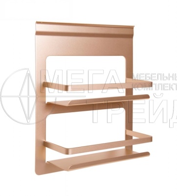 Полка двухъяр. под специи SRK222/CHMP шампань БОЯРД