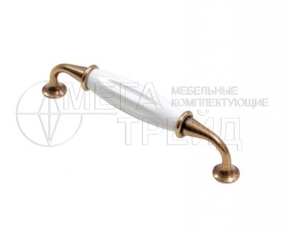 Мебельная ручка TRINITY RS110AB.4/128/W