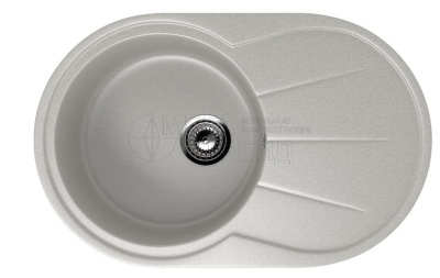 Каменная мойка ES-31-310 серый EcoStone