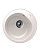 Каменная мойка ES-11-331 белый EcoStone, ECOlogy STONE