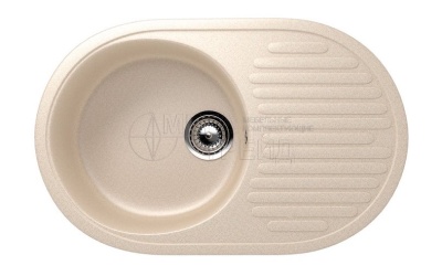 Каменная мойка ES-16-328 бежевый EcoStone