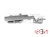 Мини Петля H404A30 (300) накладная с доводчиком угол открывания 95 гр., угол установки 90 гр, Clip-on H-0 БОЯРД Мини Петля H404A30 (300) накладная с доводчиком угол открывания 95 гр., угол установки 90 гр, Clip-on H-0 БОЯРД
