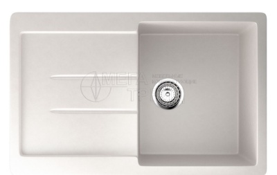 Каменная мойка ES-33-341 молочный EcoStone