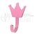 Крючок мебельный WM-CROWN корона, розовый GTV, 72185668-353e-11ea-95d4-00155dfd5100