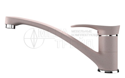 Кухонный смеситель 06-311 светло-розовый EcoStone