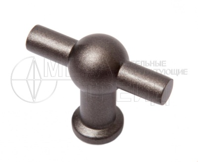 Мебельная ручка кнопка RC089TFL.1 (40) Тефлон БОЯРД