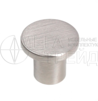 Мебельная ручка кнопка RC042BSN.4 (70) атласный сатиновый никель БОЯРД
