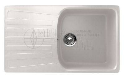 Каменная мойка ES-20-341 молочный EcoStone