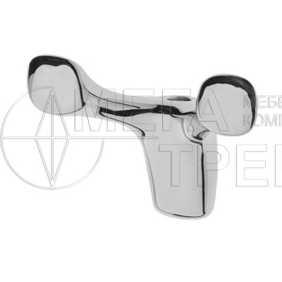 Крючок мебельный TOLEDO B, хром GTV