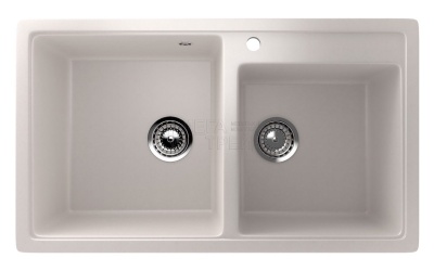 Каменная мойка ES-30-331 белый EcoStone