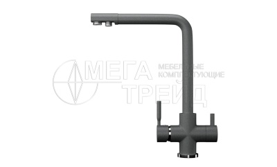 Кухонный смеситель 08-309 темно-серый EcoStone