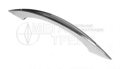 Мебельная ручка RS019CP.4/96 (30) хром 96мм БОЯРД