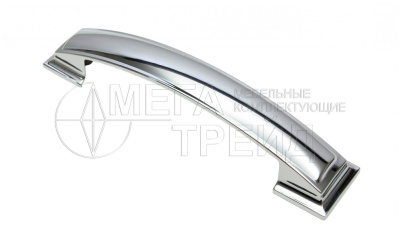 Мебельная ручка RS178CP.4/96 хром БОЯРД
