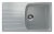 Каменная мойка ES-20-310 серый EcoStone, ECOlogy STONE