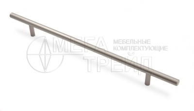 Ручка релинг 224мм d=10мм сатиновый никель RR010SN.1/224 (10) БОЯРД