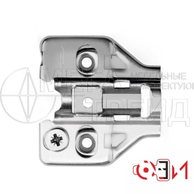 Планка NEO H5010 (400) дл петель (305, 306, 642, 742) БОЯРД