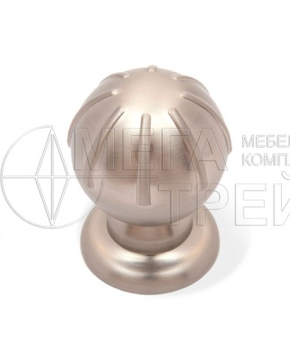 Мебельная ручка кнопка RC308MBSN.4 (20)  Матовый атласный никель БОЯРД