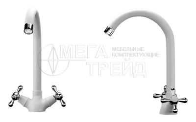 Кухонный смеситель 07-341 молочный EcoStone