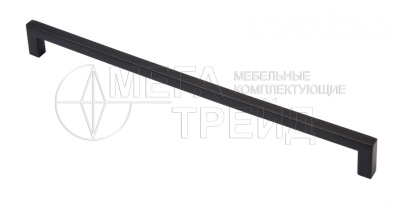 Мебельная ручка RS043BL.4/256 черн.мат. 256мм БОЯРД