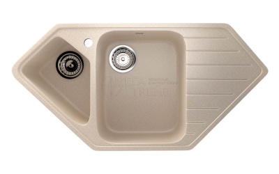 Каменная мойка ES-25-328 бежевый EcoStone