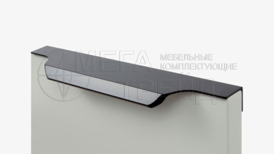 Ручка торцевая  RT111BL.1/128/200 чёрный матовый 200мм БОЯРД