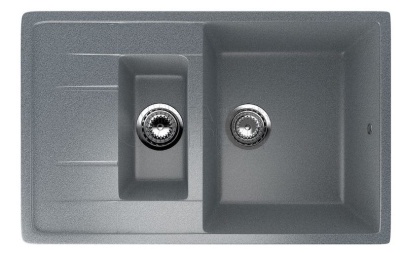 Каменная мойка ES-22-309 темно-серый EcoStone