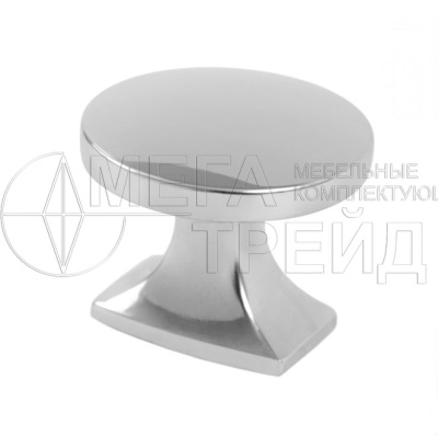 Ручка кнопка RC289CP.4 хром полиров.