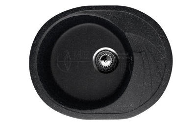 Каменная мойка ES-17-308 черный EcoStone