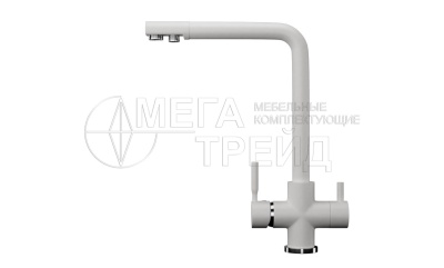 Кухонный смеситель 08-341 молочный EcoStone