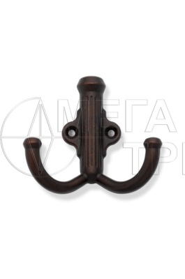 Мебельный крючок K251AC.6 (12) Старинная медь БОЯРД