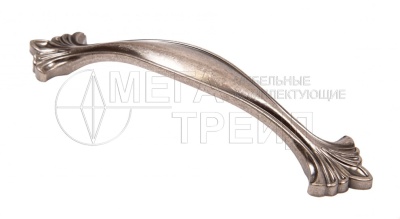 Мебельная ручка RS453BAZ.3/128 (15) чернен.стрин. цинк 128мм 