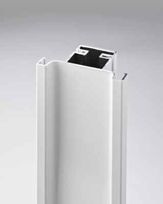 Белый глянец анодированный С-образный вертикальный профиль  (4,7м) арт.209933-022
