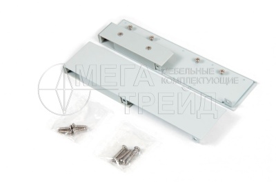 Держатель передней стенки СТАРТ высокого внутреннего с прямыми боковинами SBH64/GR серый BOYARD