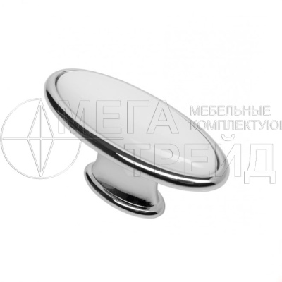Мебельная ручка-кнопка CANDY RC109CP.4/W